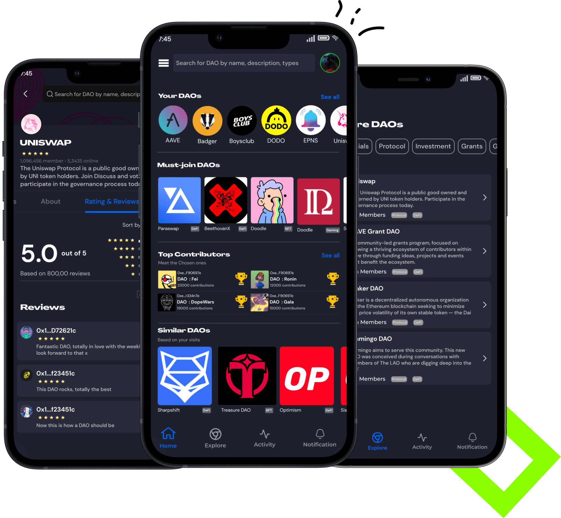InDAO Phone