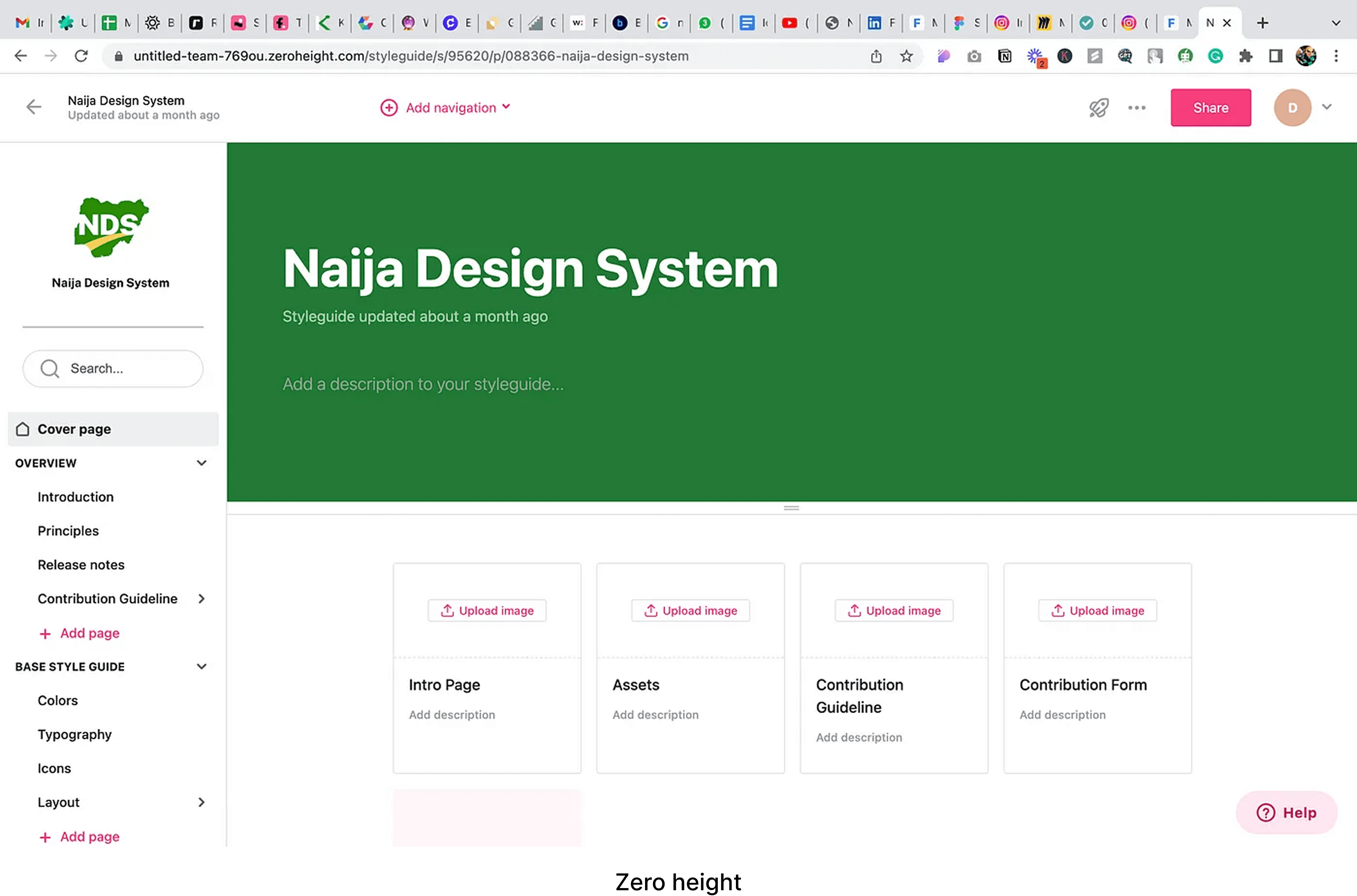 nds landing page