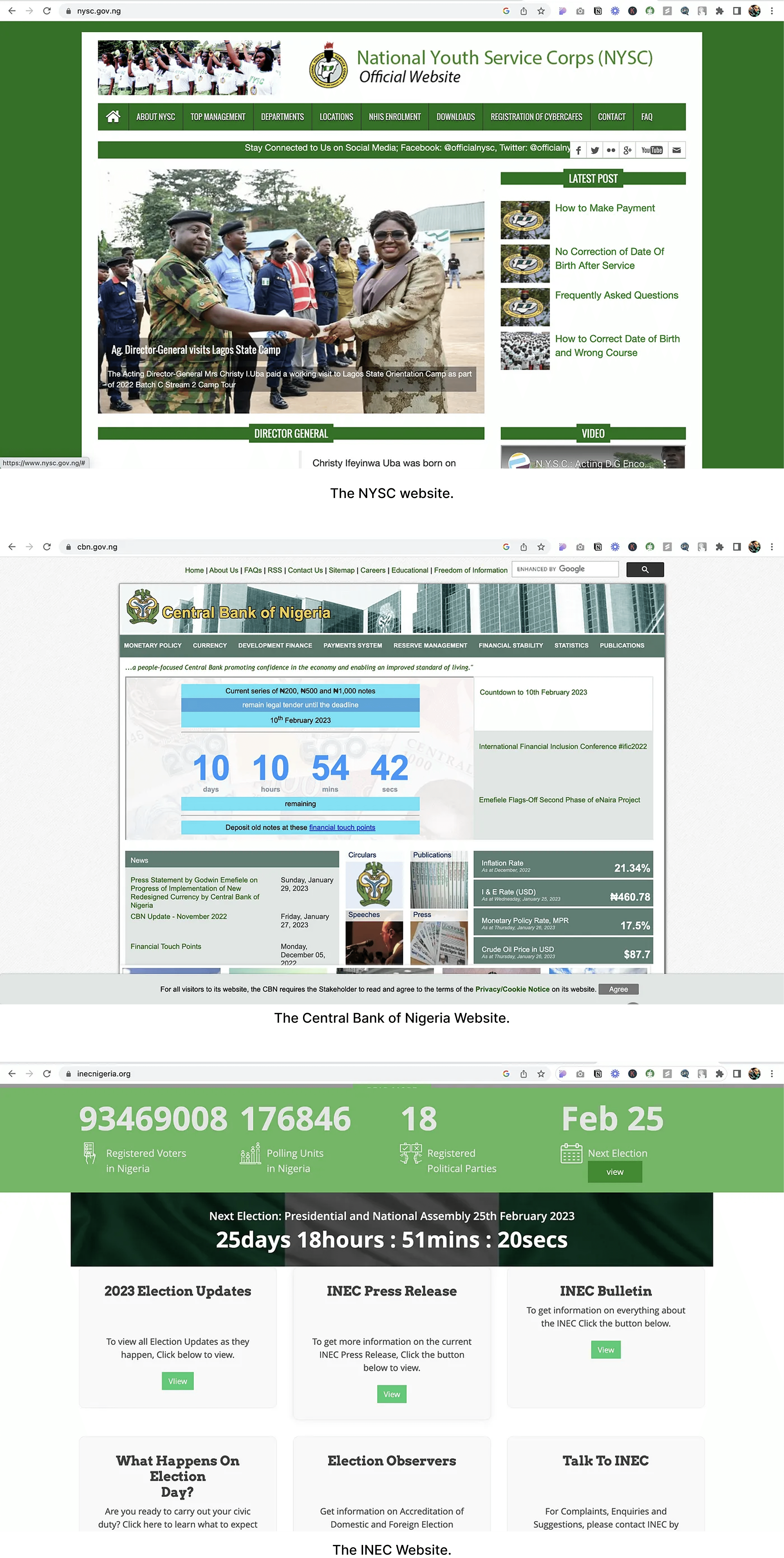 nds landing page