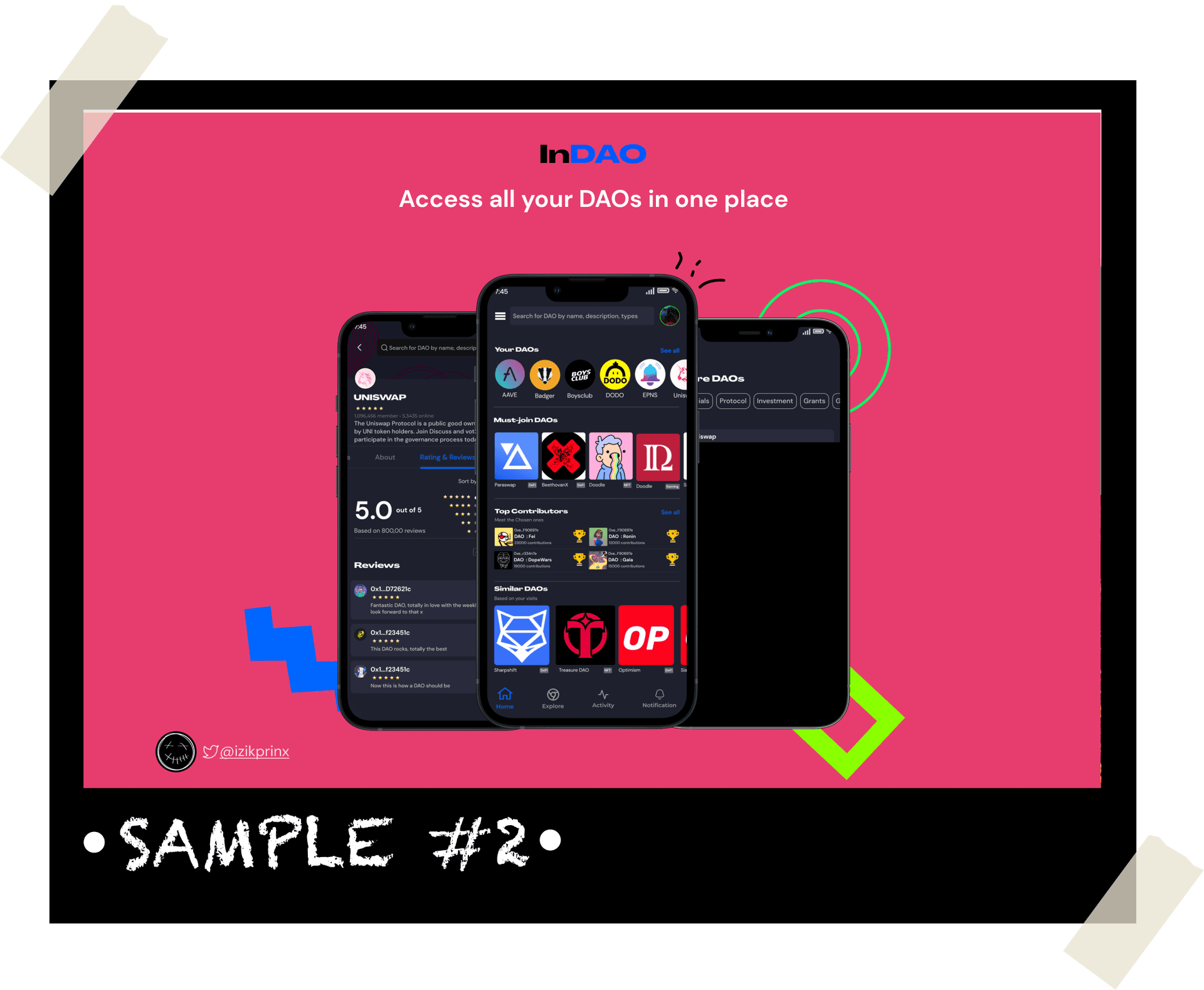 InDAO Mobile App