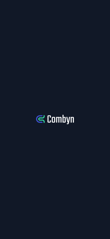 Combyn mobile splash screen